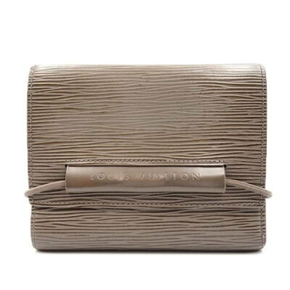 Louis Vuitton Portefeuille Epi Pepper Khaki Green Case Bifold Wallet - Picture 1 of 1